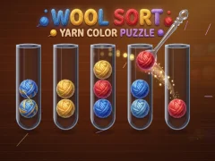遊戲Wool Sort Yarn Color Puzzle在線