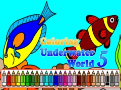 遊戲Coloring Underwater World 5在線