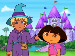 遊戲Dora The explorer Dora's Magic Castle Adventure在線