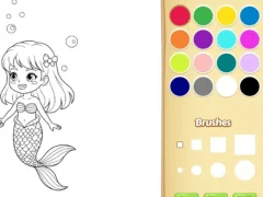 遊戲Mermaid Coloring Book For Kids在線