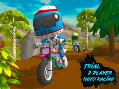 遊戲Trial 2 Player Moto Racing在線