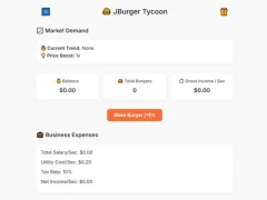 遊戲Jburger Tycoon在線