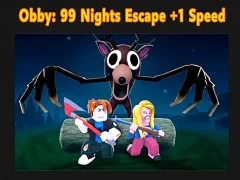 遊戲Obby: 99 Nights Escape +1 Speed在線