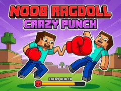 遊戲Noob Ragdoll: Crazy Punch在線