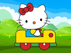 遊戲Cute Kitty Car Jigsaw在線