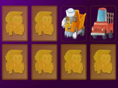 遊戲Cartoon Trucks Memory在線