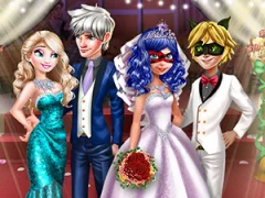 遊戲Ladybug Wedding Royal Guests在線