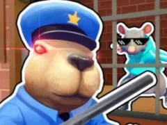 遊戲Obby Escape: Prison Rat Dance在線