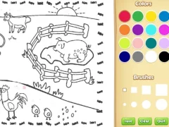 遊戲Farming Coloring Book For Kids在線