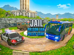 遊戲Jail Prison Van police Game在線
