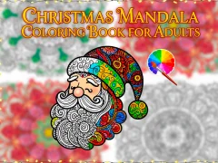 遊戲Christmas Mandala Coloring Book for Adults在線