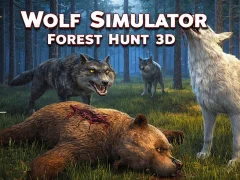 遊戲Wolf Simulator Forest Hunt 3D在線