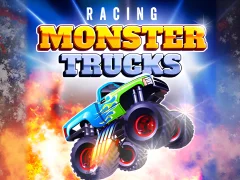 遊戲Racing Monster Trucks在線