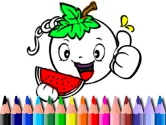 遊戲Back To School: Vegy Coloring Book在線