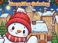 遊戲MerryKins Coloring在線