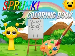 遊戲Sprunki Coloring Book在線