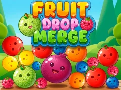 遊戲Fruit Drop Merge在線