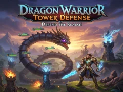 遊戲Dragon Warrior Tower Defense在線
