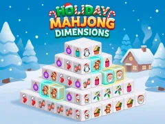 遊戲Holiday Mahjong Dimensions在線