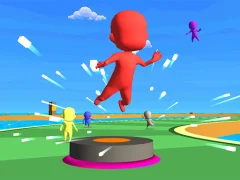 遊戲Bouncy Race 3d在線