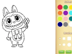 遊戲Labubu Doll Coloring Book for Kids在線