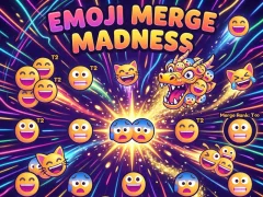 遊戲Emoji Merge Madness在線