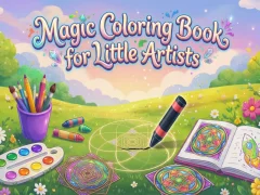 遊戲Magic Coloring Book for Little Artists在線