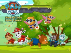 遊戲Paw Patrol Marshall Skye Ryder Everest在線