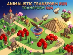 遊戲Animalistic Transform Run在線