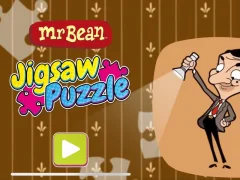 遊戲Mr Bean Jigsaw Puzzle在線