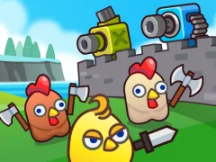 遊戲Merge Cannon: Chicken Defense在線