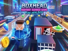 遊戲Boxhead Highway Runner Game在線
