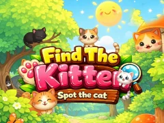 遊戲Find the Kitten Spot the Cat在線