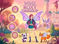 遊戲Winx Roxy Dressup在線