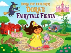 遊戲Dora The explorer Dora's Fairytale Fiesta在線