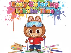 遊戲Easy Coloring Labubu Time在線