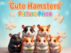 遊戲Cute Hamsters Picture piece在線