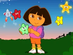 遊戲Dora The explorer Dora's Star Catching在線