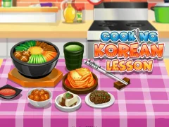 遊戲Cooking Korean Lessons在線