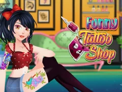 遊戲Funny Tattoo Shop在線
