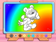 遊戲Coloring Book: Bobby BearHug在線