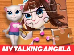 遊戲My Talking Angela Jigsaw Puzzle在線