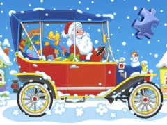 遊戲Christmas Cars Jigsaw在線