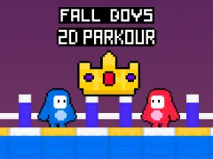 遊戲Fall Boys 2D Parkour在線