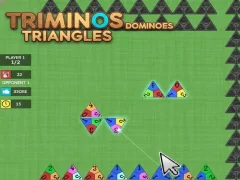 遊戲Triminos Dominoes Triangles在線