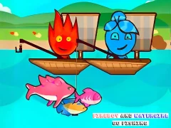遊戲FireBoy And WaterGirl Go Fishing在線