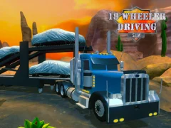 遊戲18 Wheeler Driving Sim在線