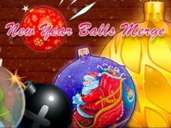 遊戲New Year Balls Merge在線