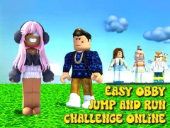 遊戲Easy Obby Jump and Run Challenge Online在線