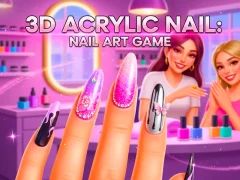 遊戲3D Acrylic Nail: Nail Art Game在線